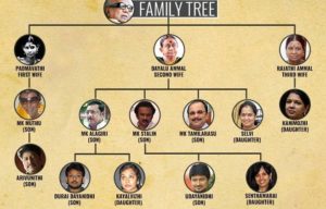 Former DMK chief M Karunanidhi's Family Tree: Father of MK Stalin, MK ...