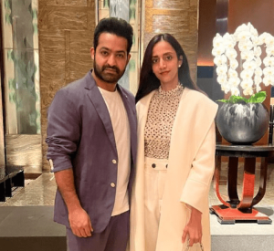 Jr NTR With His Wife