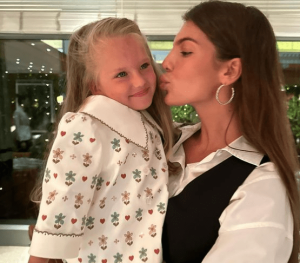 Lera Zhuravleva With Her Daughter