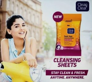 Pranali Rathod In Clean & Clear Ad