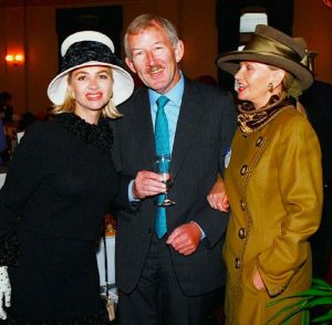 Sir Ron Brierley at the races in Sydney