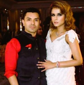 Tehseen Poonawalla With His Wife Monicka Vadera
