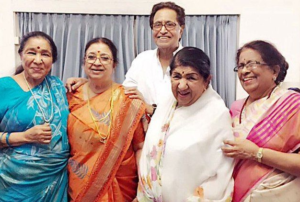 Asha Bhosle Family Tree