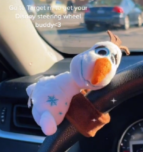 steering wheel buddy target stuffed animal