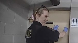 Cop Smiling And Laughing at 70-yr-Old Bipolar Woman