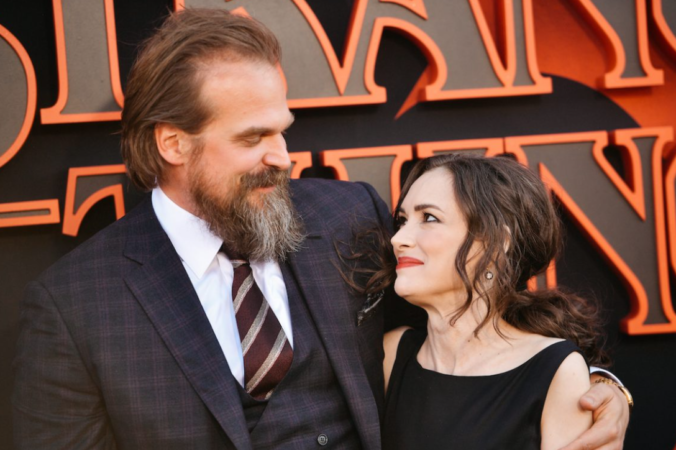 David Harbour And Winona Ryder