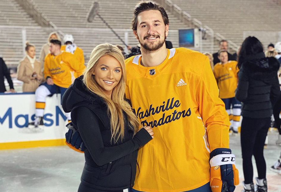 Who Is Erin Alvey? NHL’s Filip Forsberg Married His Long Time Girlfriend At A Castle