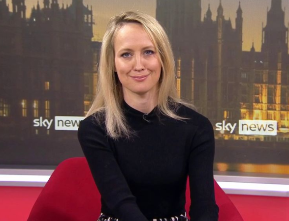 The Sky News Journalist Sophy Ridge Before And After Pictures Sophy Ridge 587x450