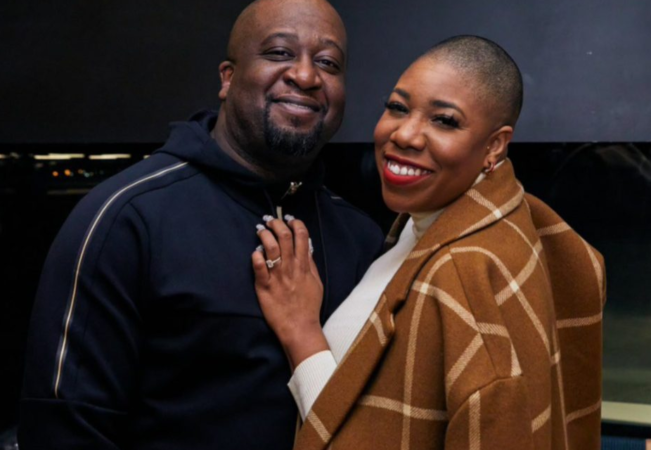 Symone Sanders and Shawn Townsend