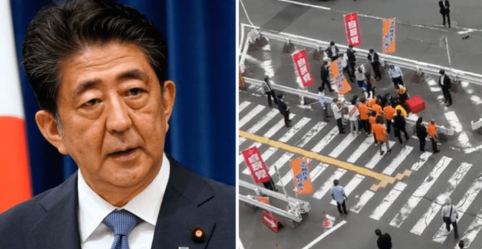 former Japanese Prime Minister Shinzo Abe was shot