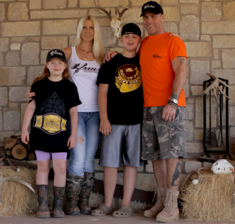 Shawn Michaels Kids Cameron Kade And Cheyenne Michelle Hickenbottom? shawn michaels family 472x450