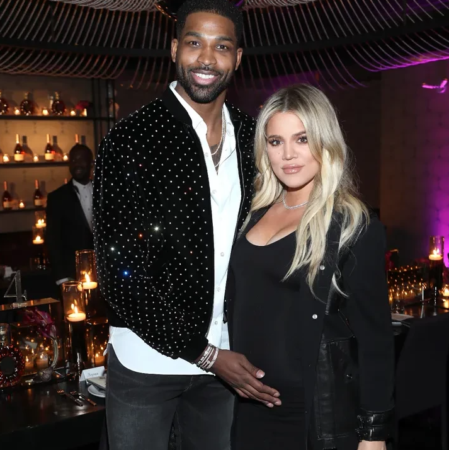 tristan thompson spotted with mystery woman ahead of second child with khloe kardashian