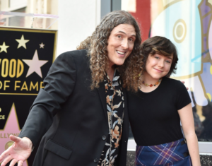 Al Yankovic with daughter Nina Yankovic