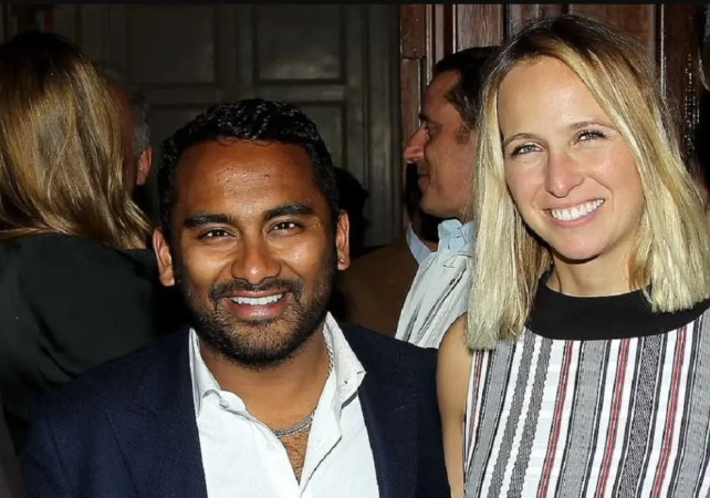 Amol Rajan und ihre Frau Charlotte Faircloth