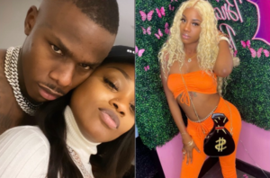 Barbie and her baby daddy DaBaby  Who Is Braid Barbie Baby Daddy? Katiyah Hines Car Accident And Huge Backlash On Social Media Braid Barbie Baby Daddy 300x198