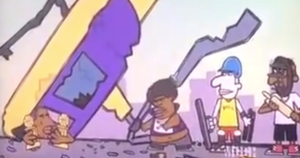 Kobe Bryant - Cartoon Predicting Helicopter Crash