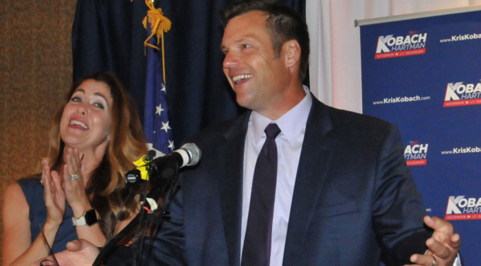 Kris Kobach And His Wife Heather Kobach