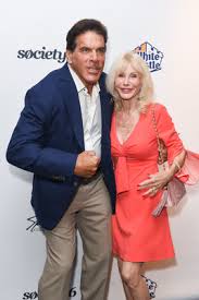 Lou Ferrigno with wife