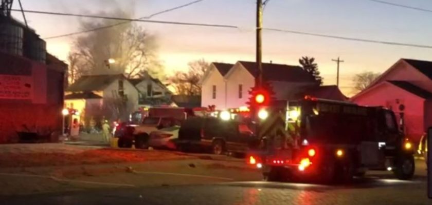 Nebraska house fire incident