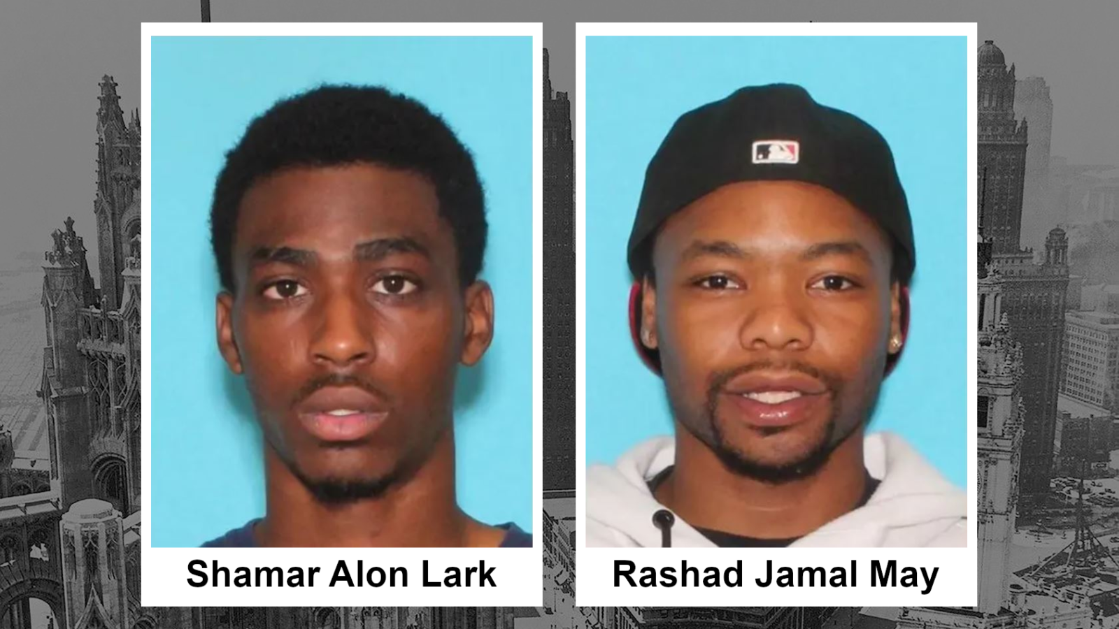 Who Are Rashad Jamal May and Shamar Alon Lark? Arrested are suspects in