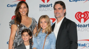 Jeff Gordon his family