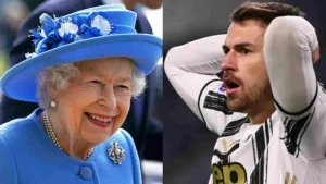 Aaron Ramsey and Queen