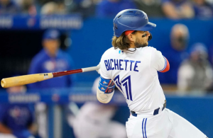 Bo Bichette is an American professional baseball shortstop.