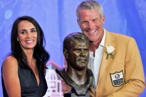 Brett Favre and his beloved wife Deanna