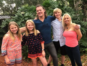 Chris Jericho loves spending time with his daughters