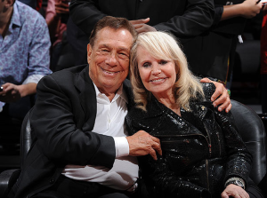 Donald Sterling with his wife Rochelle Stein
