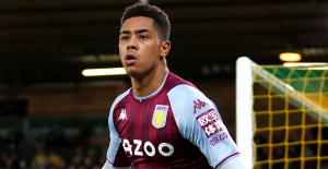 Young English footballer Jacob Ramsey plays for PL club Aston Villa