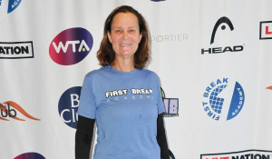 Pam Shriver is a mother of three kids