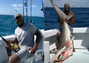 Von Miller enjoys fishing with his brother Vinsyncie