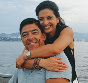 gustavo arnal with his wife