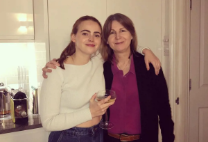 Daisy Waterstone with her mother Rosie Alison.