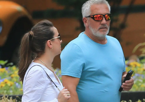 Melissa Spalding out for a walk with her boyfriend, Paul Hollywood.