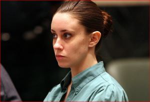 Casey Anthony was arrested after her daughter disappeared and she led false information to the police.