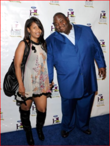 Comedian Lavell Crawford and his wife Deshawn Crawford