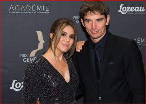 Sébastien Delorme has already married actress Julie Perreault