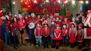 Sydney stars as Miss Nerris in the new Christmas movie Christmas on Mistletoe Farm which hits Netflix from November 23.