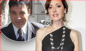 Tina Arena and her ex-husband Ralph Carr