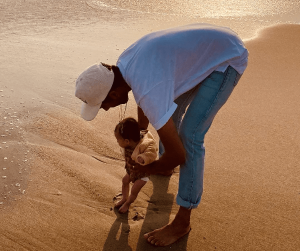 Adhir Kalyan With His Baby